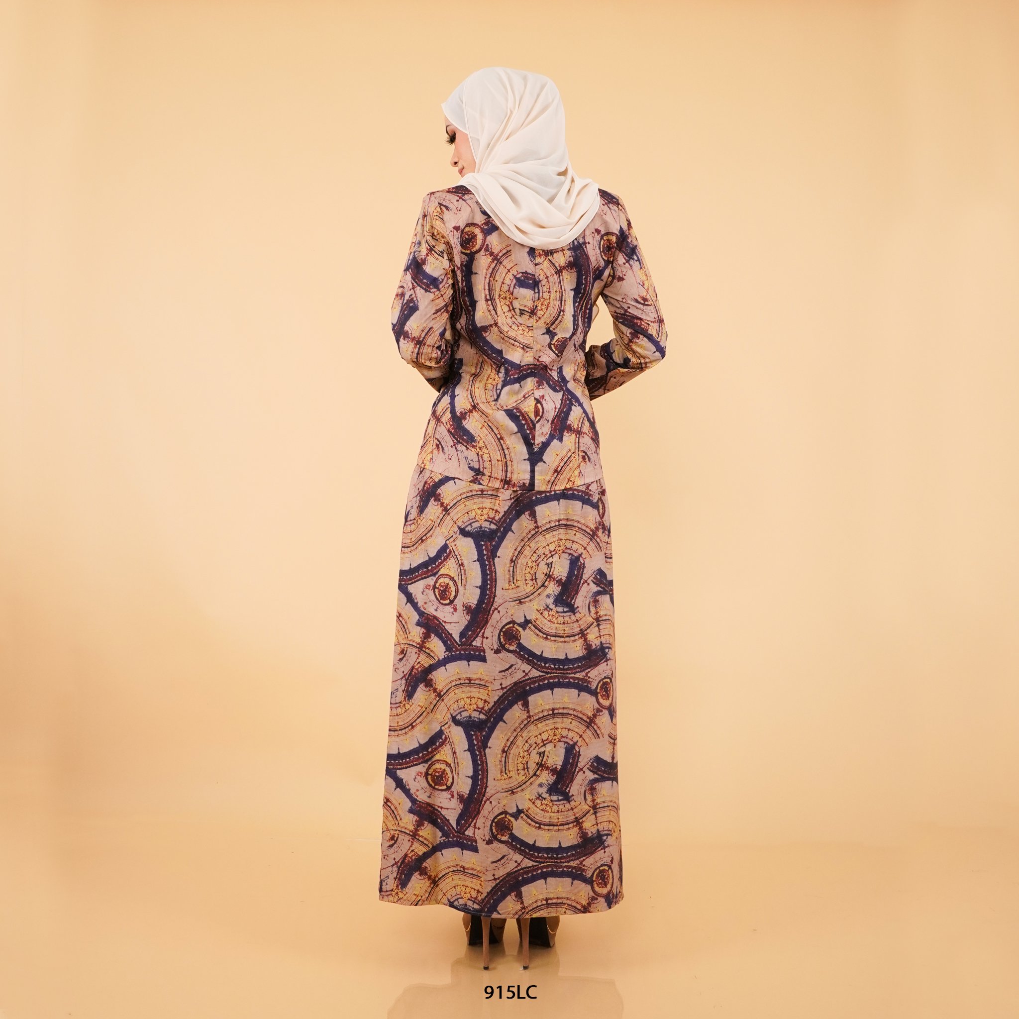 Lalita Crop Top Pleated in Mushroom Brown (915LT-1