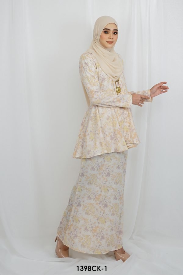 Cempaka Kebaya in Peach Purple (1398CK-1) - Image 2