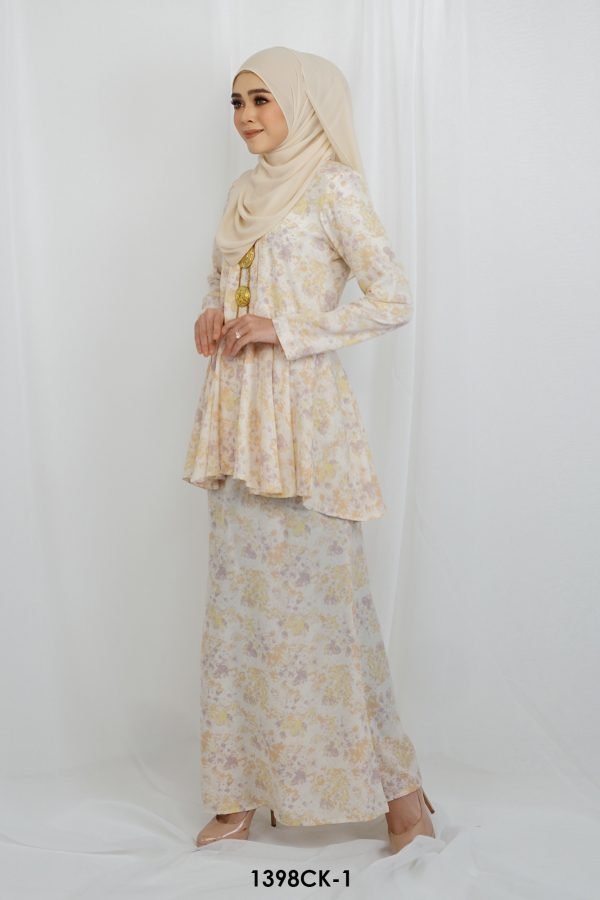 Cempaka Kebaya in Peach Purple (1398CK-1) - Image 4