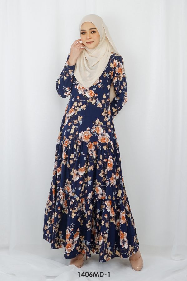 Maria Dress in Midnight Blue (1406MD-1) - Image 4