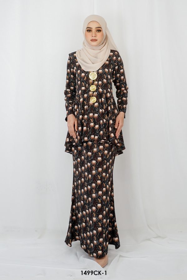 Cempaka Kebaya in Black (1499CK-1)