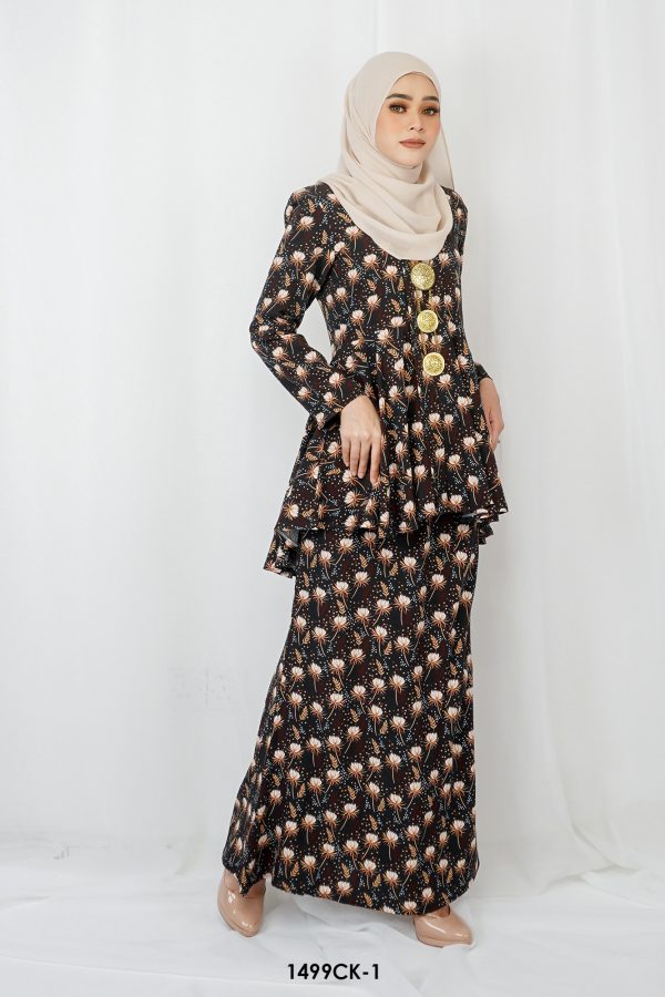 Cempaka Kebaya in Black (1499CK-1) - Image 2