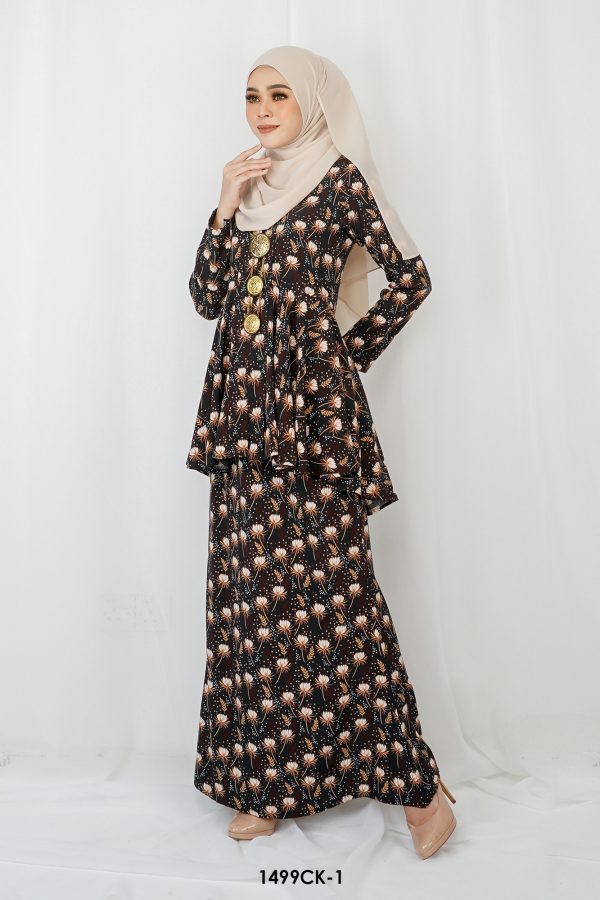 Cempaka Kebaya in Black (1499CK-1) - Image 3