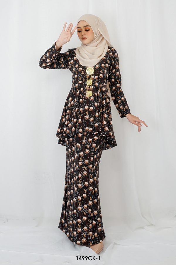 Cempaka Kebaya in Black (1499CK-1) - Image 4