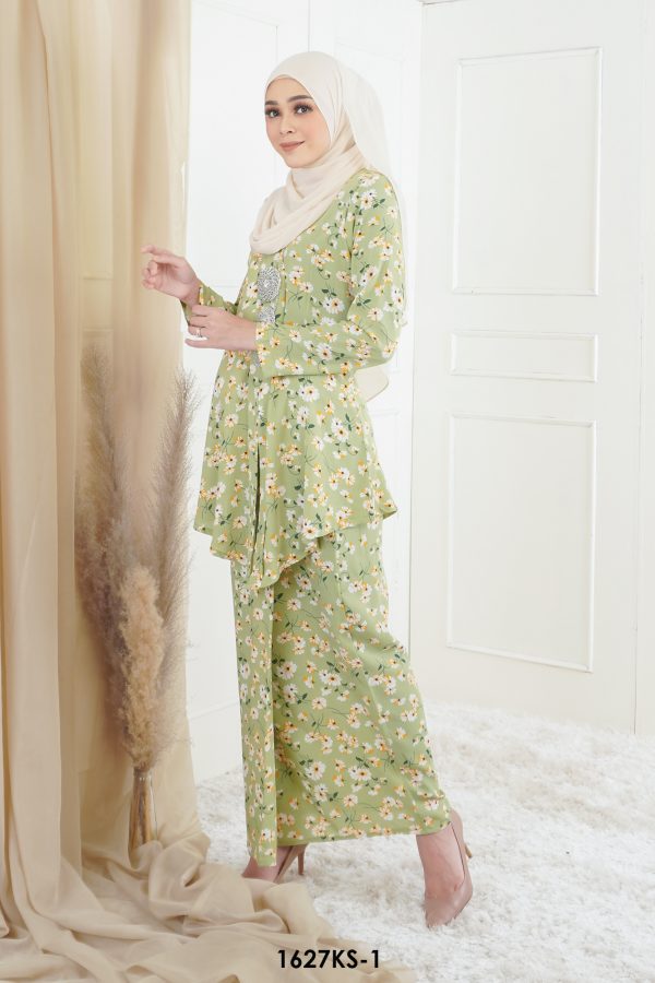 Kebaya Saloma in Green (1627KS-1) - Image 3