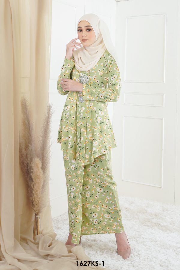 Kebaya Saloma in Green (1627KS-1) - Image 4