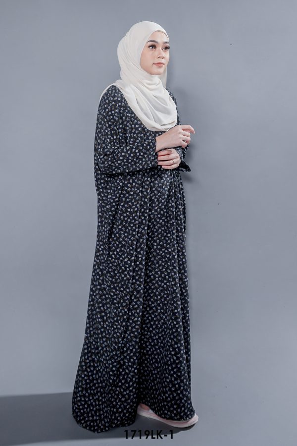 Luna Kaftan in Black (1719LK-1) - Image 2