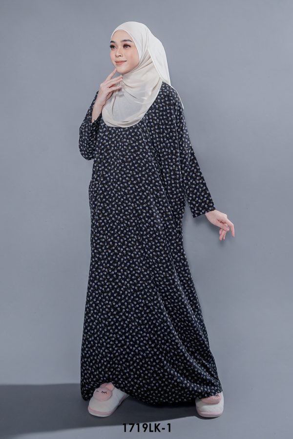 Luna Kaftan in Black (1719LK-1) - Image 3