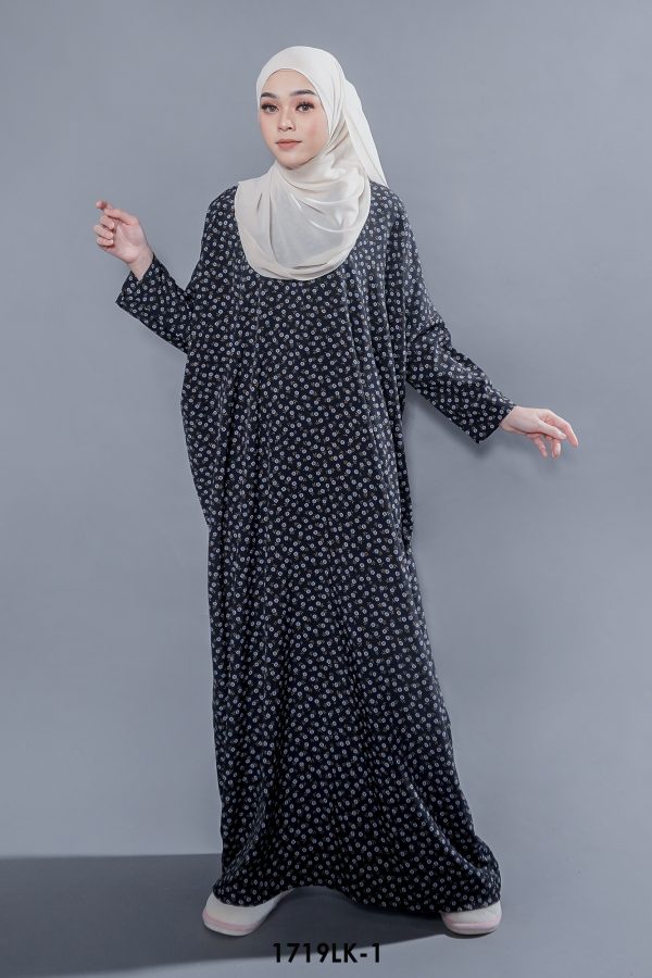 Luna Kaftan in Black (1719LK-1) - Image 4