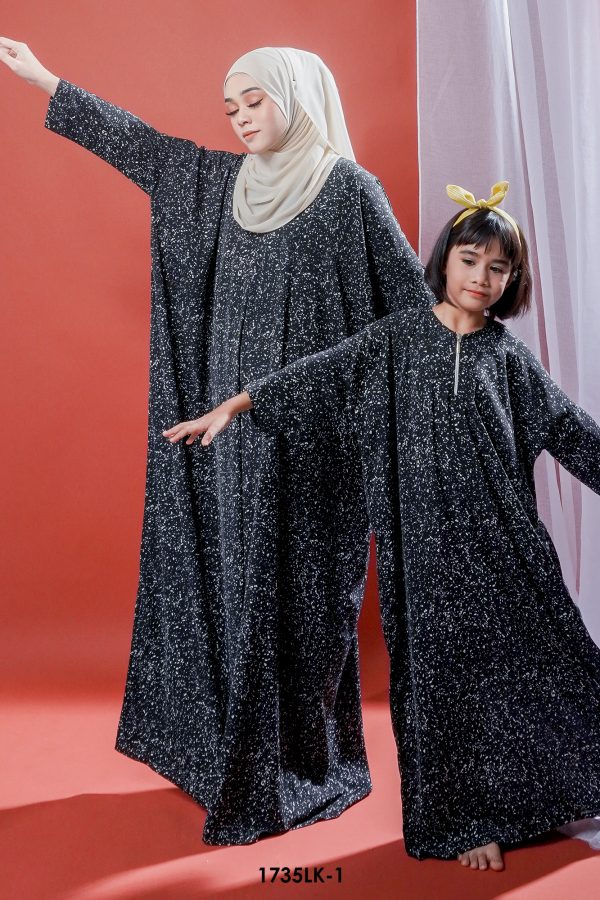 Luna Kaftan in Black (1735LK-1) - Image 5