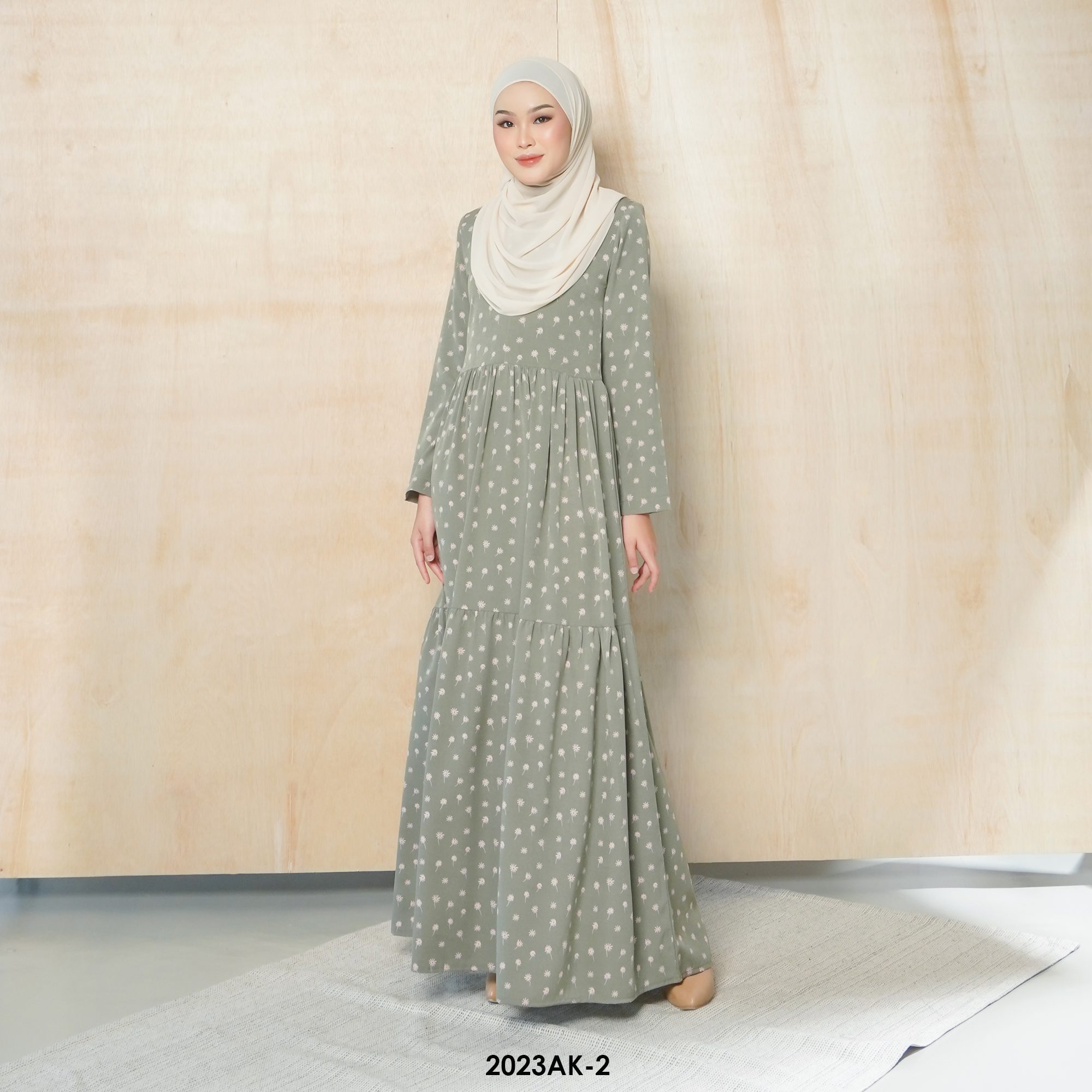 Dress 2024 dusty green