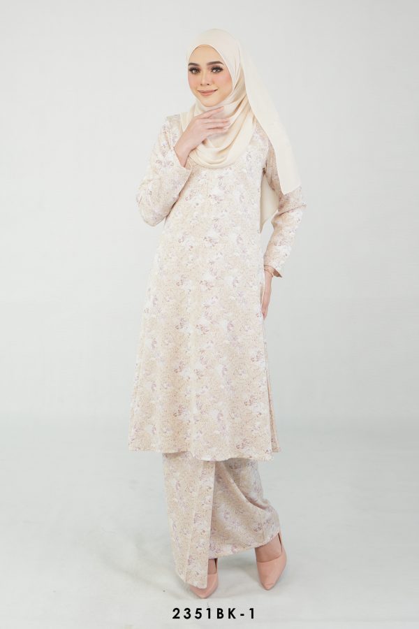 Bella Kurung in Nude (2351BK-1)