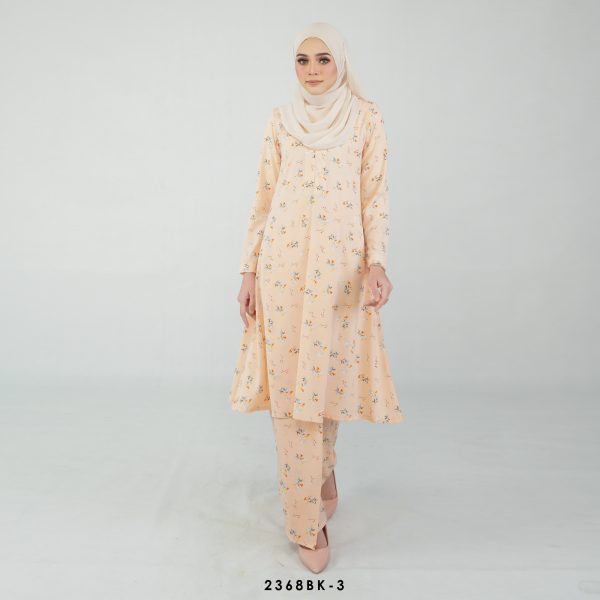 Bella Kurung in Salmon (2368BK-3)