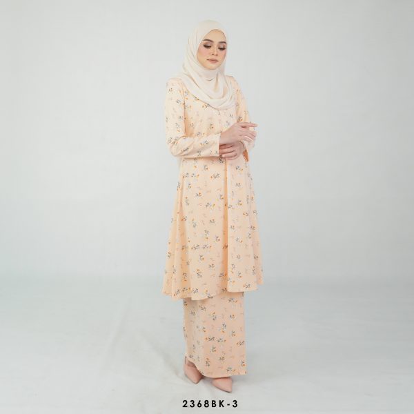 Bella Kurung in Salmon (2368BK-3) - Image 2