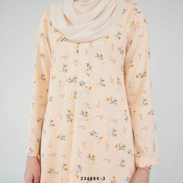 Bella Kurung in Salmon (2368BK-3) - Image 4