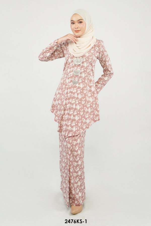 Kebaya Saloma in Mauve (2476KS-1) - Image 4