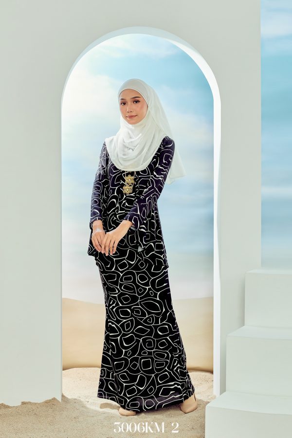 Kebaya Melur in Black (3006KM-2)