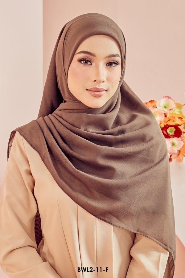 Bawal Chiffon Voile in Nescafe (BWL2-11)