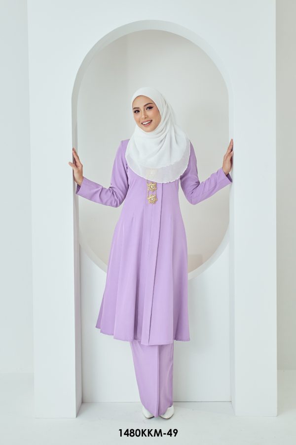 Kebarung Kalthum in Lilac (1480KKM-49)