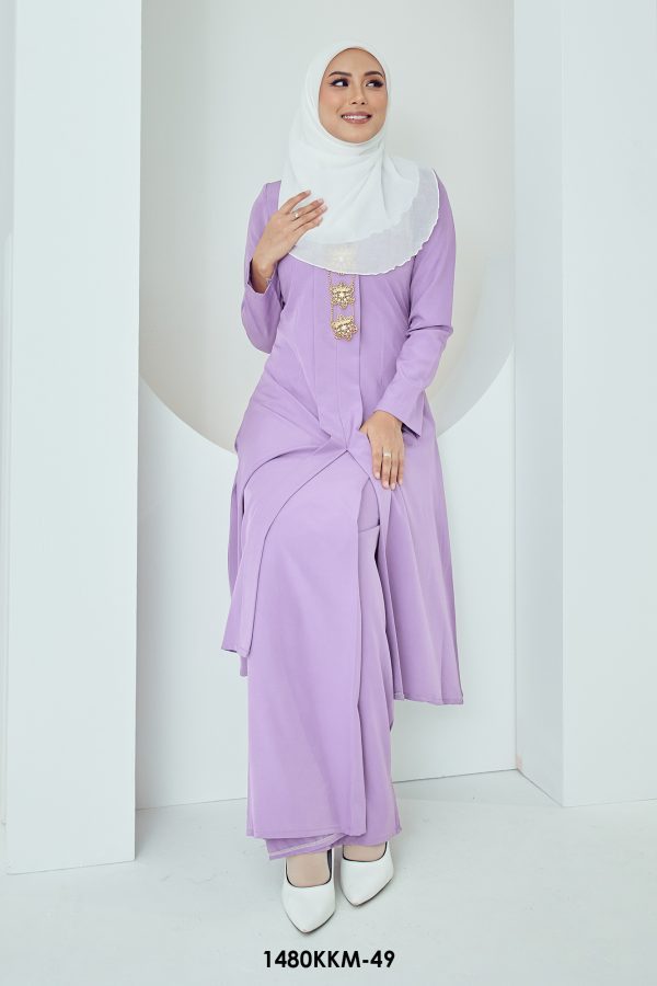 Kebarung Kalthum in Lilac (1480KKM-49) - Image 2