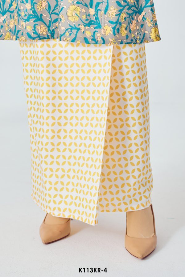 Riau Kurung in Yellow (K113KR-4) - Image 3