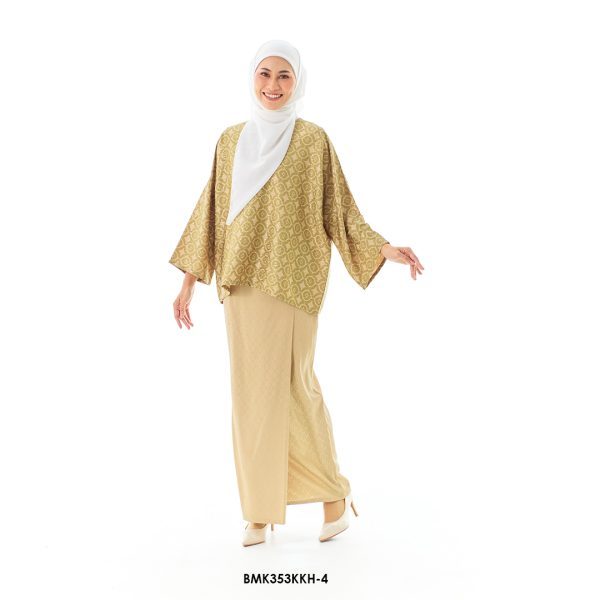 Kurung Kedah in Light Olive (BMK353KKH-4)