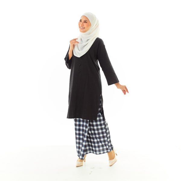 Rosie Kurung in Black (K329ROS-1) - Image 2