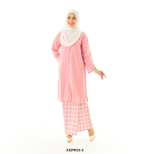 Rosie Kurung in Pink (K329ROS-3)