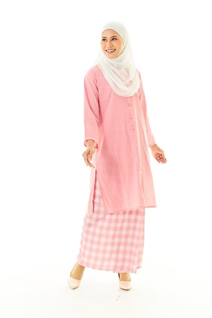 Rosie Kurung in Pink (K329ROS-3)