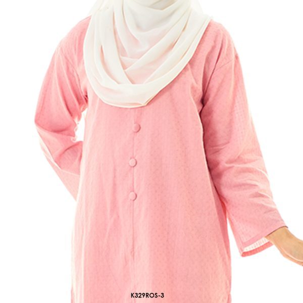 Rosie Kurung in Pink (K329ROS-3) - Image 3