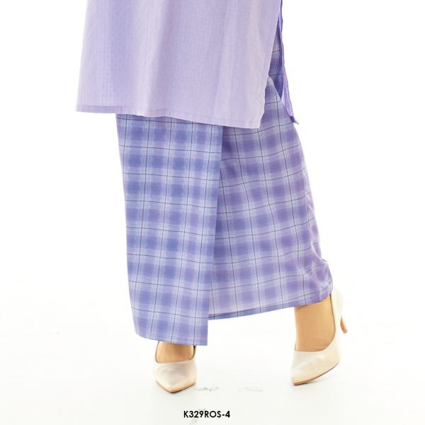 Rosie Kurung in Lavender (K329ROS-4) - Image 4