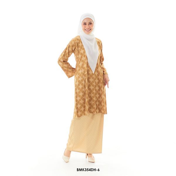 Dahlia Kurung in Gold (BMK354DH-6)