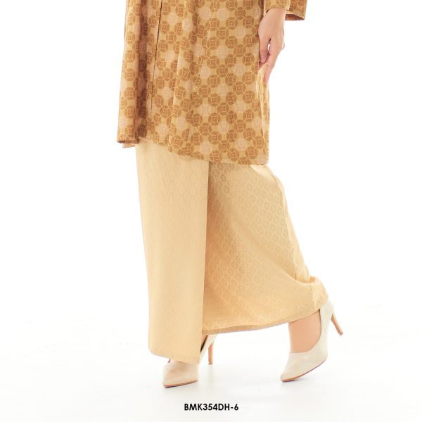 Dahlia Kurung in Gold (BMK354DH-6) - Image 4