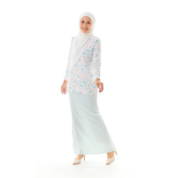 Sandra Kurung in Iced Blue (K388SK-5) - Image 2