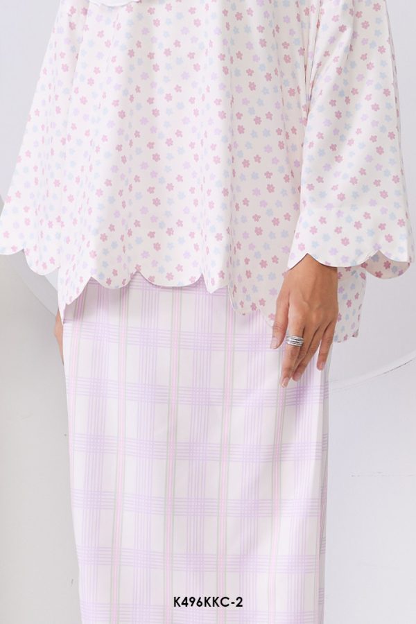 Kurung Kedah in Bubblegum (K496KKC-2) - Image 3