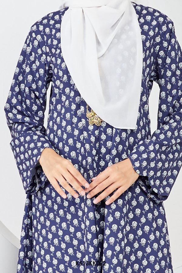 Kebarung Deeja 2.0 Scallop in Navy Blue (K513KKD-2) - Image 3