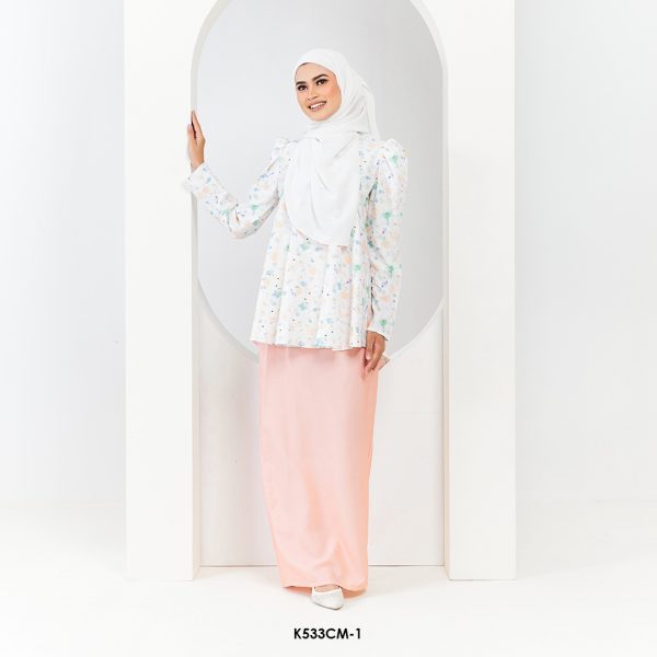 Cik Minah in Light Peach (K533CM-1)