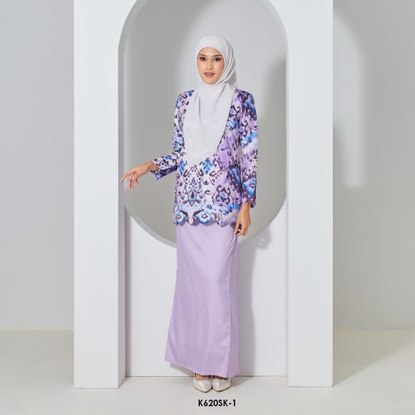 Sandra Kurung in Purple (K620SK-1)