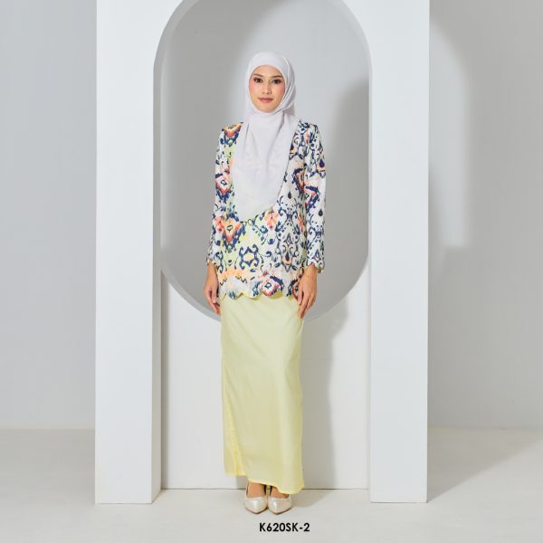 Sandra Kurung in Yellow (K620SK-2)