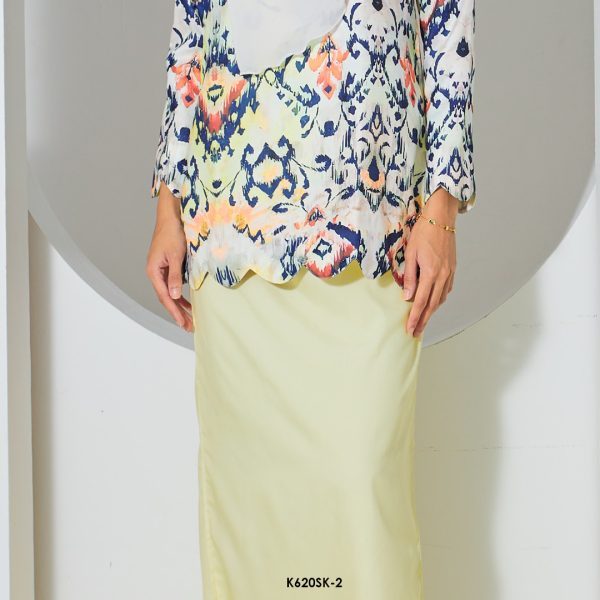 Sandra Kurung in Yellow (K620SK-2) - Image 2