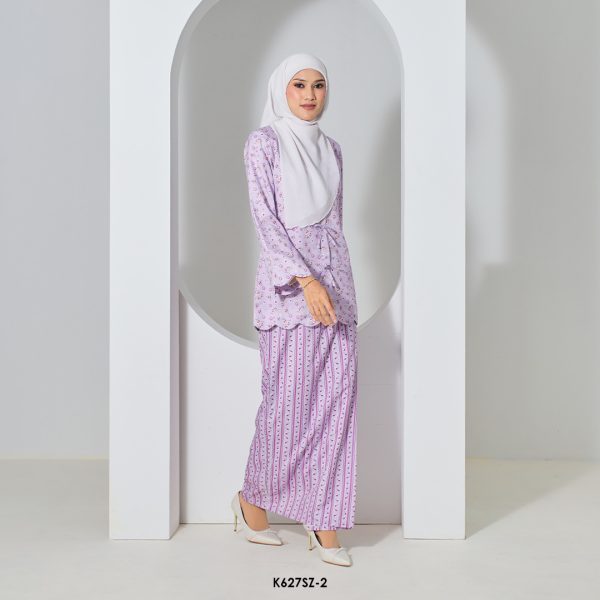 Suzy Kurung in Light Purple (K627SZ-2) - Image 3