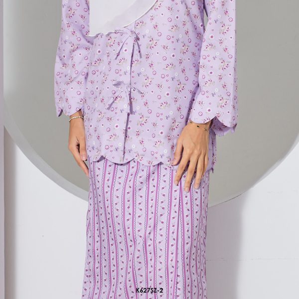 Suzy Kurung in Light Purple (K627SZ-2) - Image 2