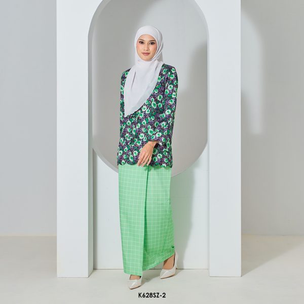 Suzy Kurung in Light Green (K628SZ-2) - Image 3