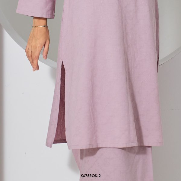 Rosie Kurung in Dusty Purple (K675ROS-2) - Image 4