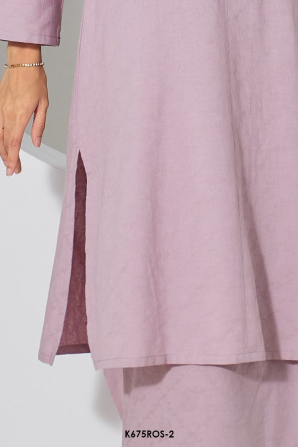 Rosie Kurung in Dusty Purple (K675ROS-2) - Image 4