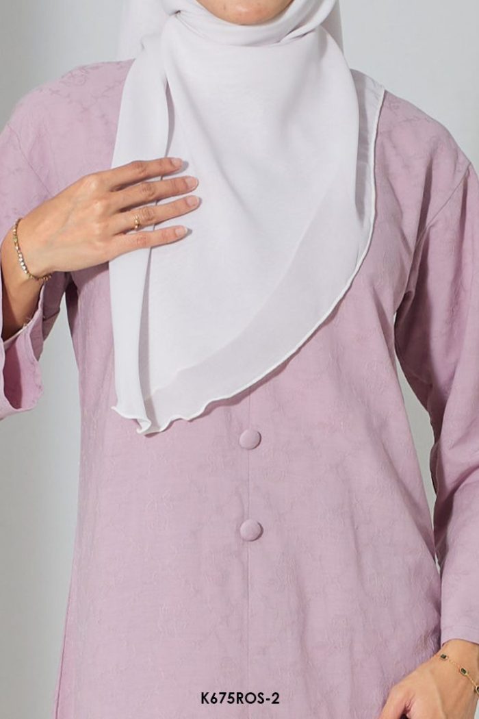 Rosie Kurung in Dusty Purple (K675ROS-2)