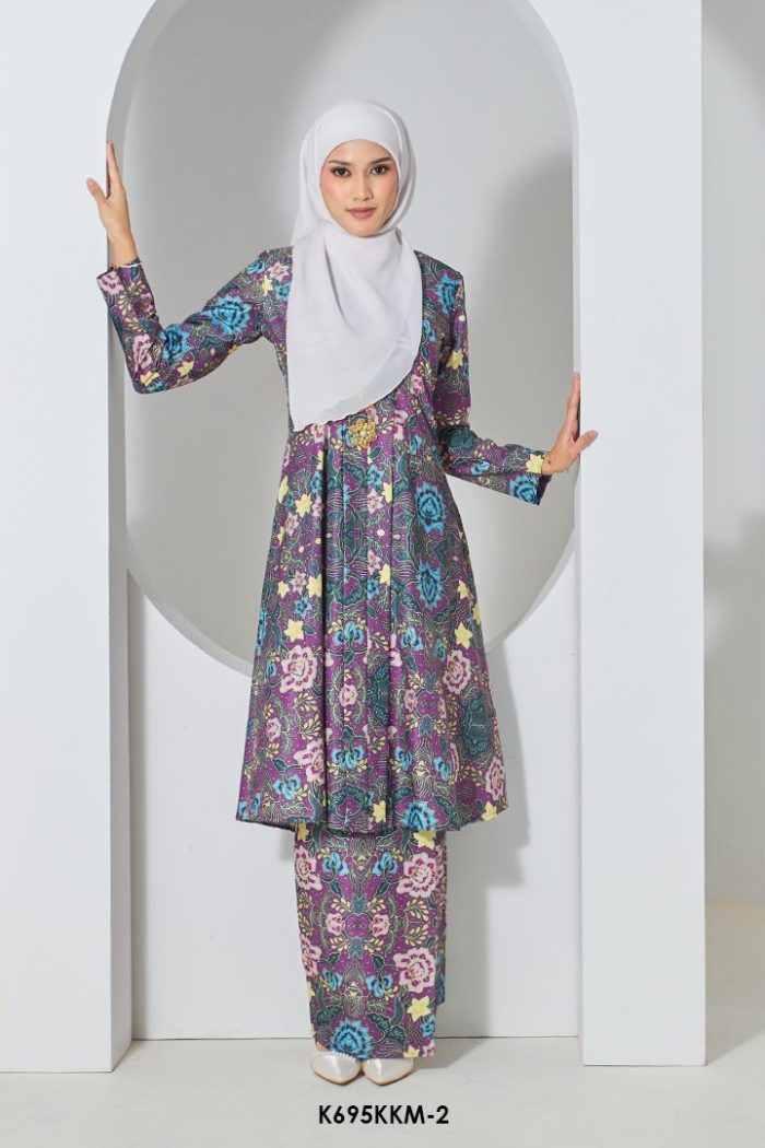 Kebarung Kalthom in Plum Purple (K695KKM-2)