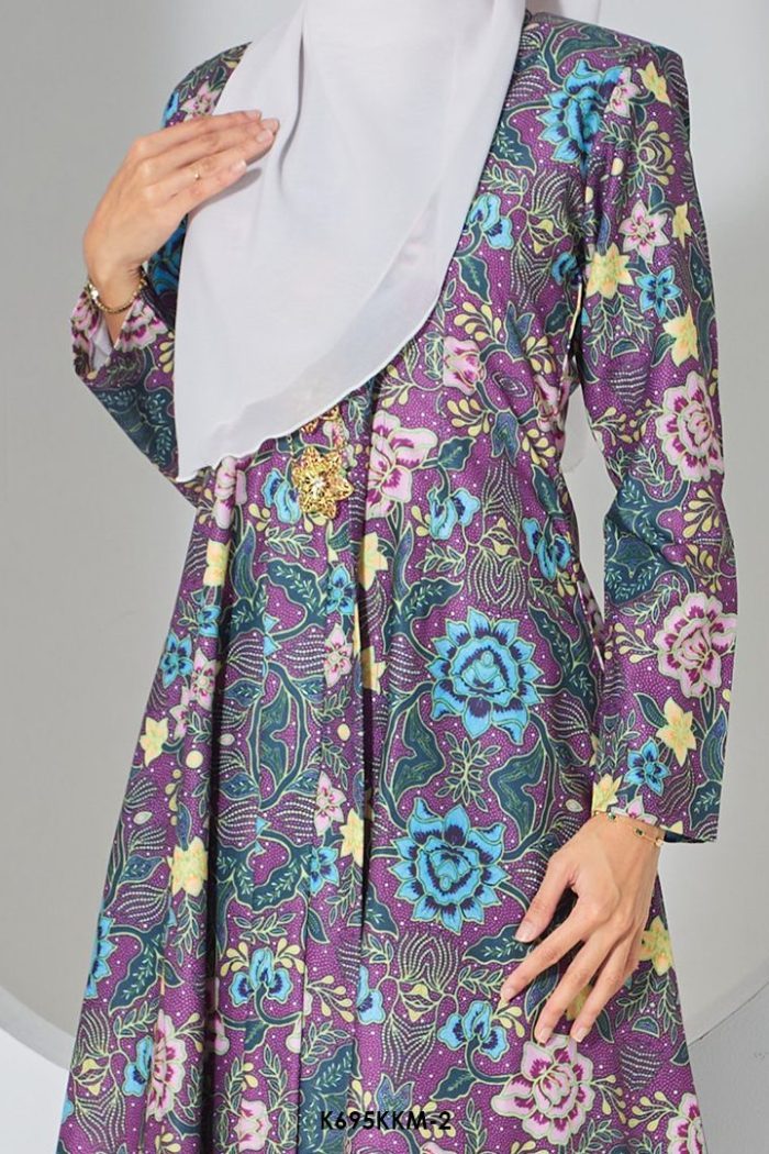 Kebarung Kalthom in Plum Purple (K695KKM-2)