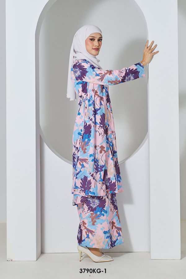 Kebaya Gadis in Icy Blue (3790KG-1) - Image 3