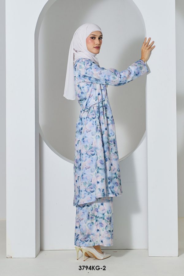 Kebaya Gadis in Light Blue (3794KG-2) - Image 3